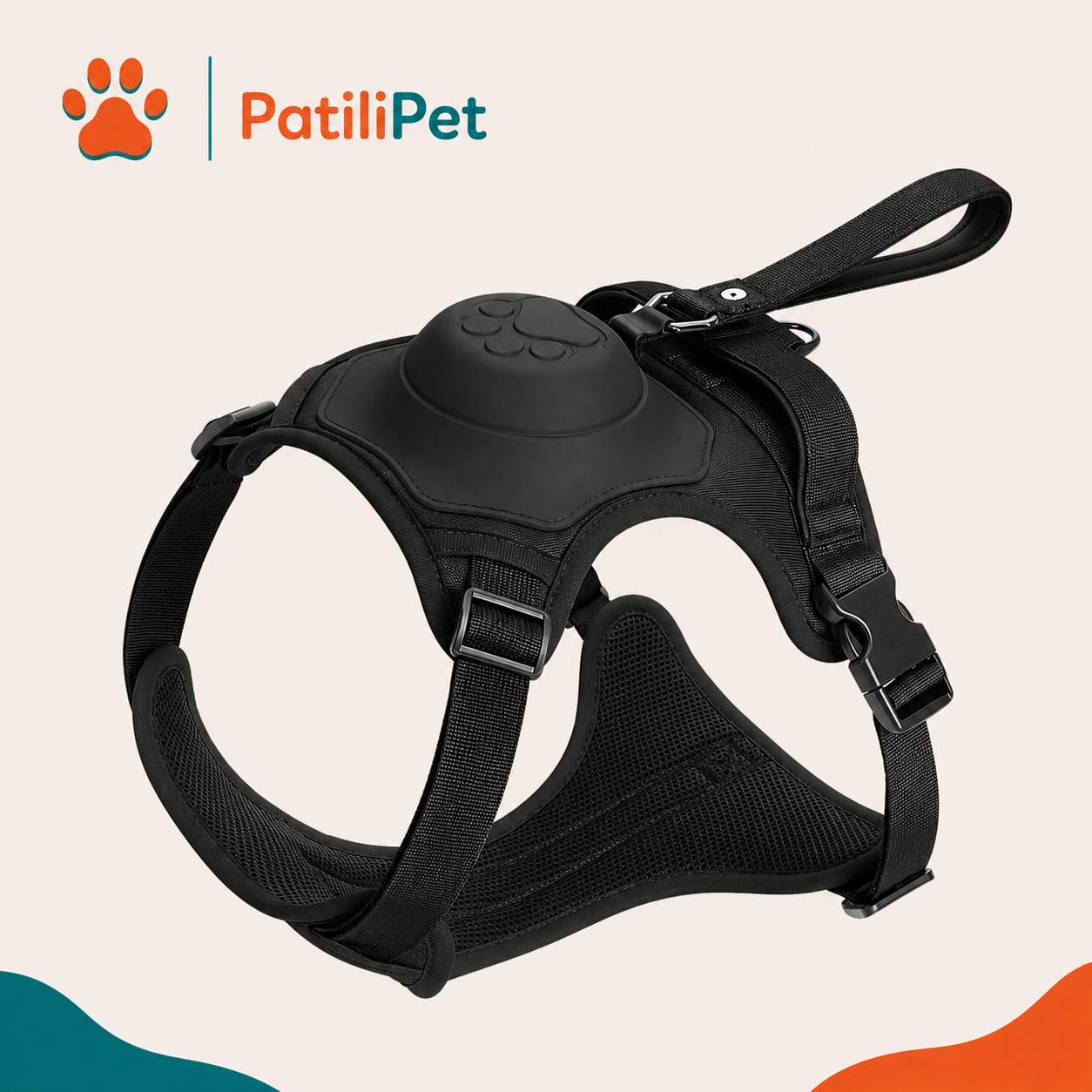 Patilipet | Reflektörlü Köpek Göğüs Tasması