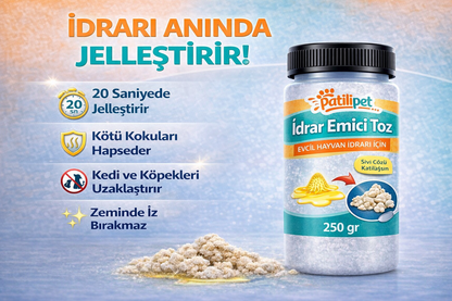 PatiliPet | Evcil Hayvan İdrar Emici Toz