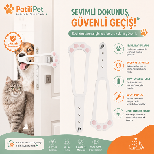 Patilipet | Kedi Kapı Mandalı