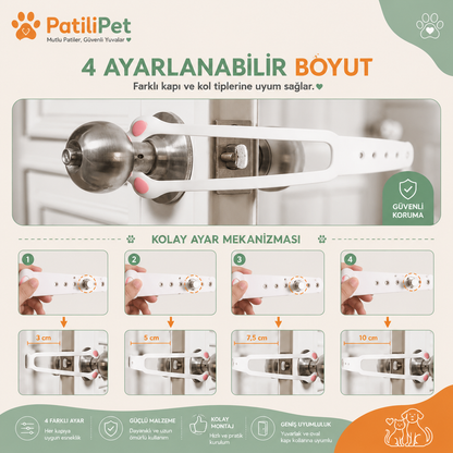 Patilipet | Kedi Kapı Mandalı