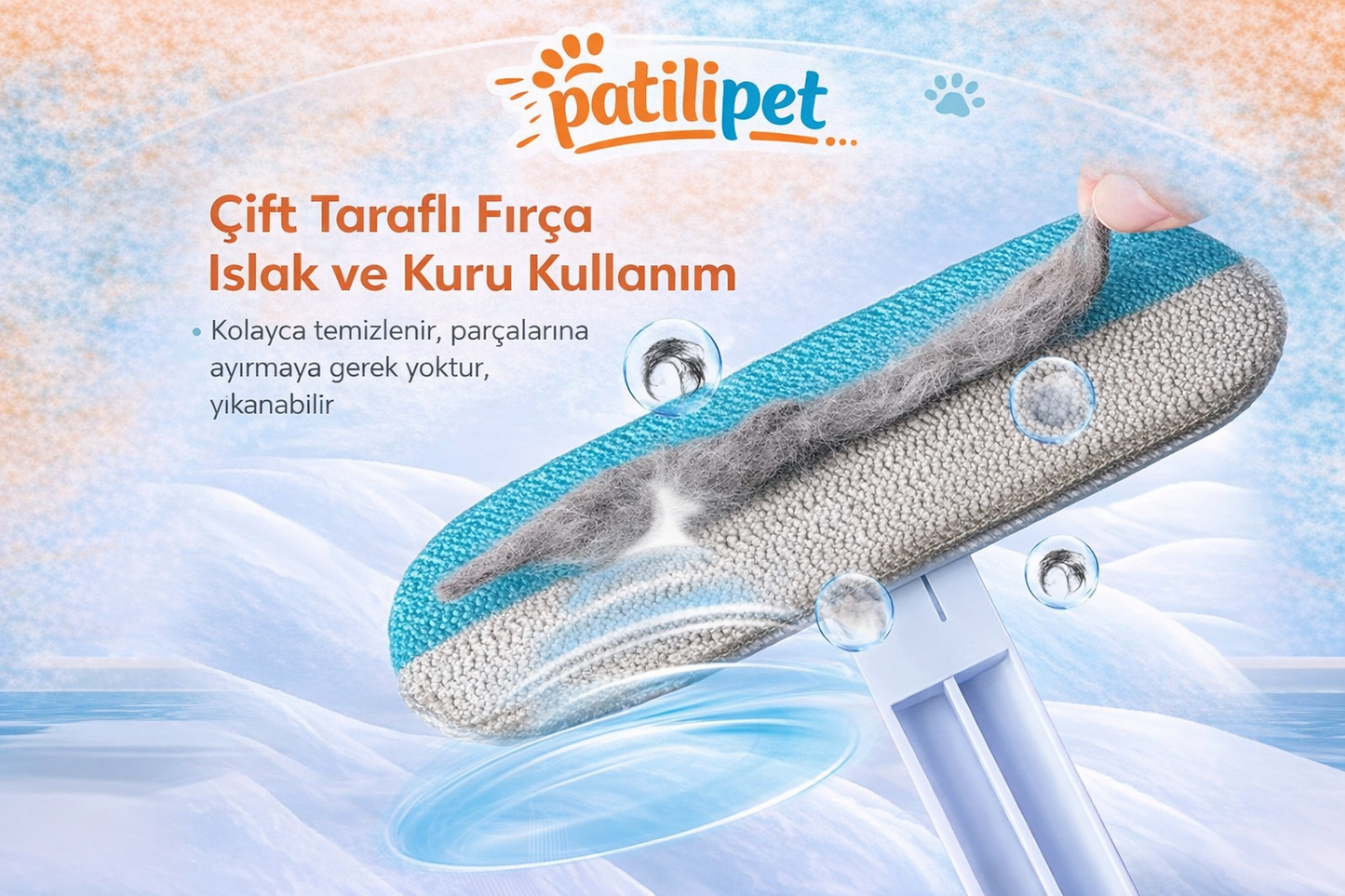 PatiliPet  | Çok Amaçlı Tüy Temizleyici