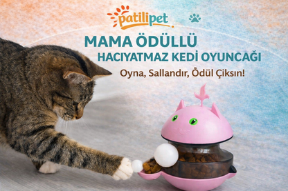 PatiliPet | Mama Ödüllü Hacıyatmaz Kedi Oyuncağı