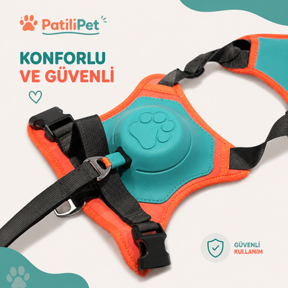 Patilipet | Reflektörlü Köpek Göğüs Tasması