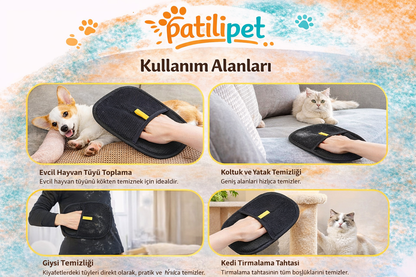 PatiliPet | Tüy Toplayıcı Eldiven