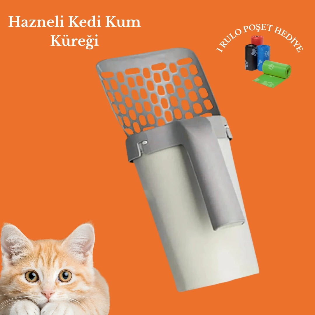 Patilipet  Hazneli Kedi Kum Küreği